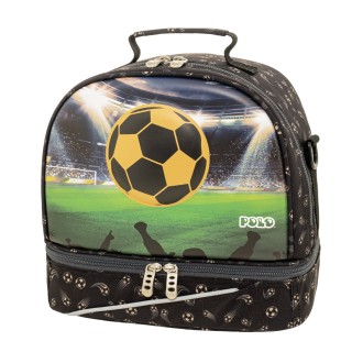 Polo Lunch Bag Kid's Fun II Ισοθερμικό Τσαντάκι Φαγητού Μαύρο 9-71-003-8424