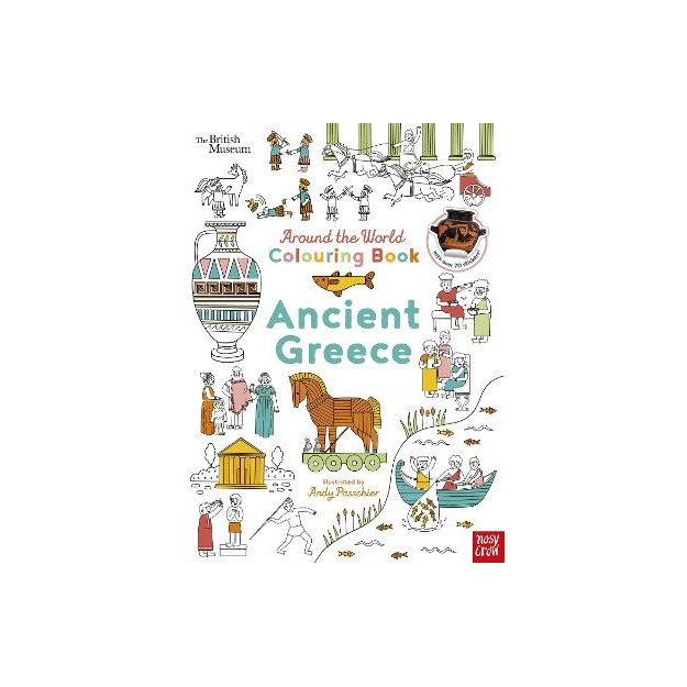 BRITISH MUSEUM: AROUND THE WORLD COLOURING: ANCIENT GREECE