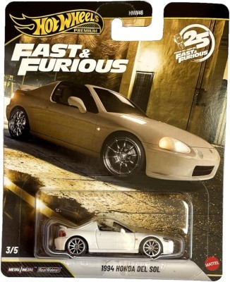 HOT WHEELS PREMIUM - FAST & FURIOUS: 1994 HONDA DEL SOL - JHW63
