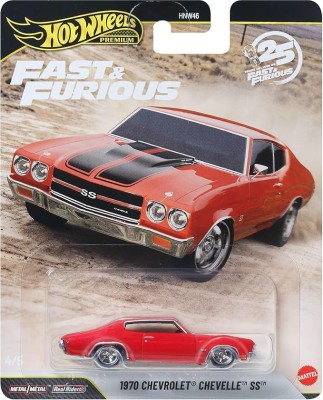 HOT WHEELS PREMIUM - FAST & FURIOUS: 1970 CHEVROLET CHEVELLE SS - JHW73