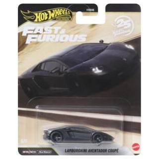 HOT WHEELS PREMIUM - FAST & FURIOUS: LAMBORGHINI AVENTADOR COUPE - JHW77