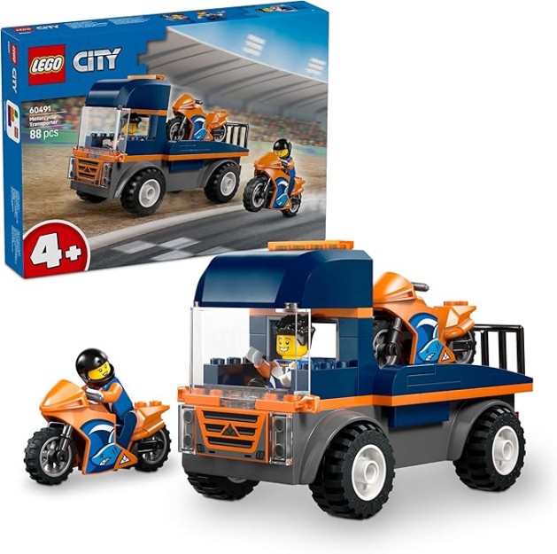 LEGO® CITY: MOTORCYCLE TRANSPORTER