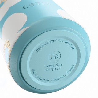 ESTIA ΘΕΡΜΟΣ FLOW SAVE THE AEGEAN 500ml BLUE DAISY