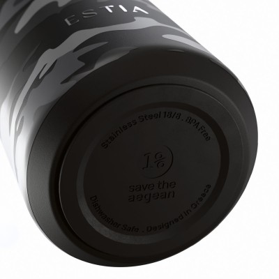 ESTIA ΘΕΡΜΟΣ FLOW SAVE THE AEGEAN 500ml DARK CAMO