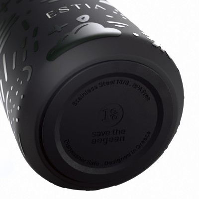 ESTIA ΘΕΡΜΟΣ FLOW SAVE THE AEGEAN 500ml NOIR ECHO