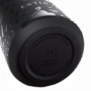 ESTIA ΘΕΡΜΟΣ FLOW SAVE THE AEGEAN 500ml NOIR ECHO