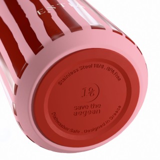 ESTIA ΘΕΡΜΟΣ FLOW SAVE THE AEGEAN 500ml VIVA STRIPE