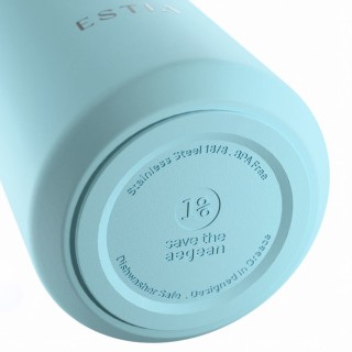 ESTIA ΘΕΡΜΟΣ LENS SAVE THE AEGEAN 360ml ARCTIC