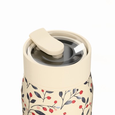 ESTIA ΘΕΡΜΟΣ LENS SAVE THE AEGEAN 360ml BLOOM BEIGE