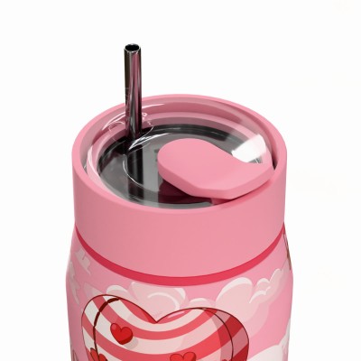 ESTIA ΘΕΡΜΟΣ LENS SAVE THE AEGEAN 360ml BLUSH POP