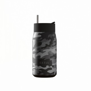 ESTIA ΘΕΡΜΟΣ LENS SAVE THE AEGEAN 360ml DARK CAMO