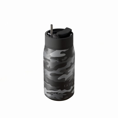 ESTIA ΘΕΡΜΟΣ LENS SAVE THE AEGEAN 360ml DARK CAMO