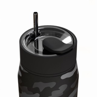 ESTIA ΘΕΡΜΟΣ LENS SAVE THE AEGEAN 360ml DARK CAMO