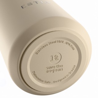 ESTIA ΘΕΡΜΟΣ LENS SAVE THE AEGEAN 360ml DUNE