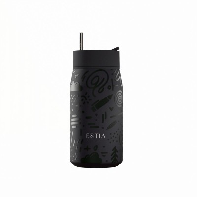 ESTIA ΘΕΡΜΟΣ LENS SAVE THE AEGEAN 360ml NOIR ECHO