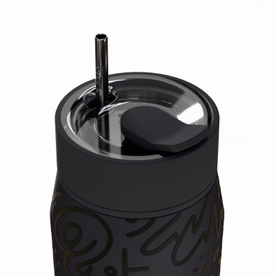 ESTIA ΘΕΡΜΟΣ LENS SAVE THE AEGEAN 360ml NOIR ECHO