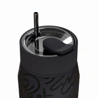 ESTIA ΘΕΡΜΟΣ LENS SAVE THE AEGEAN 360ml NOIR ECHO