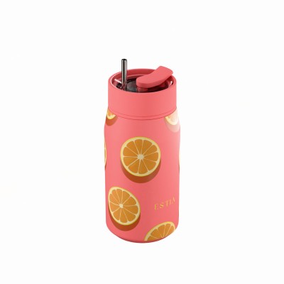 ESTIA ΘΕΡΜΟΣ LENS SAVE THE AEGEAN 360ml ORANGE POP