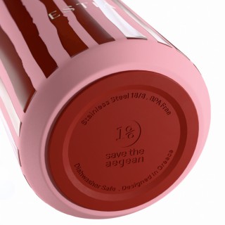 ESTIA ΘΕΡΜΟΣ LENS SAVE THE AEGEAN 360ml VIVA STRIPE