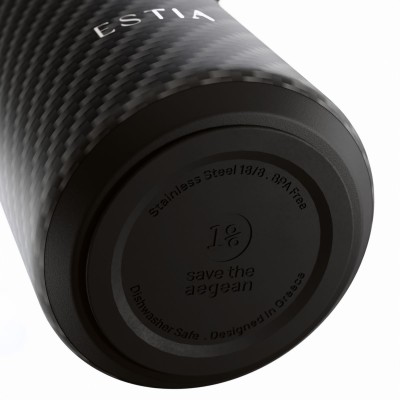 ESTIA ΘΕΡΜΟΣ PULSE SAVE THE AEGEAN 500ml CARBON FIBRE