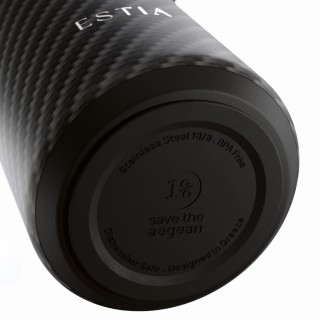 ESTIA ΘΕΡΜΟΣ PULSE SAVE THE AEGEAN 500ml CARBON FIBRE