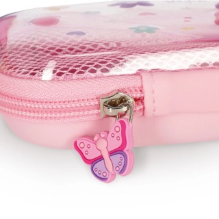 Legami Milano Κασετίνα Σκληρή με 1 Θήκη Ροζ ''Butterfly'' PCR0008