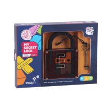 Mi Toys My Secret Lock Ξύλινος Γρίφος για 6+ Ετών MT7755