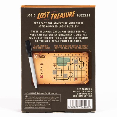 Professor Puzzle Επιτραπέζιο Παιχνίδι/ Γρίφος ''Lost Treasure'' 12+ Ετών BT-25