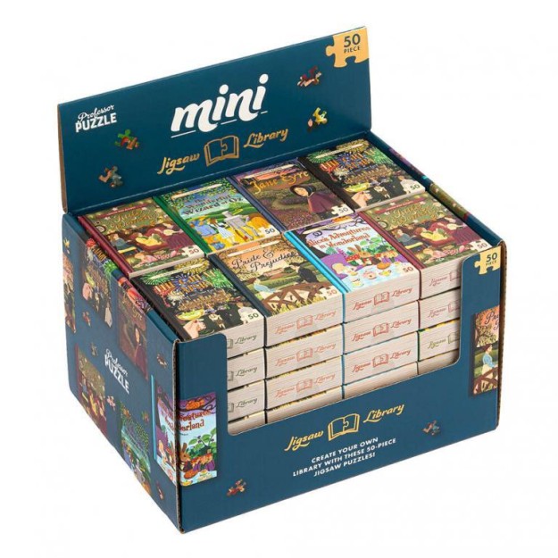 Professor Puzzle Jigsaw Library Mini Puzzle Τυχαία Επιλογή JL-19