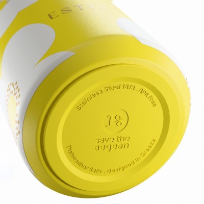 ESTIA ΘΕΡΜΟΣ PULSE SAVE THE AEGEAN 500ml YELLOW DAISY