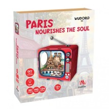 Mathv Vintage TV: Paris Nourishes The Soul DIY Ξύλινο Φωτιστικό WWT-004