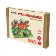 Mathv Artistic Dino: Tyrannosaurus DIY Ξύλινη Φιγούρα WWA-002