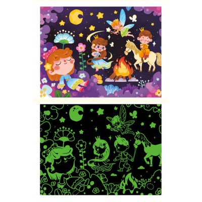 Mathv Glow in the Dark: The Dream Of The Princess Puzzle JS-021