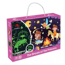 Mathv Glow in the Dark: The Dream Of The Princess Puzzle JS-021