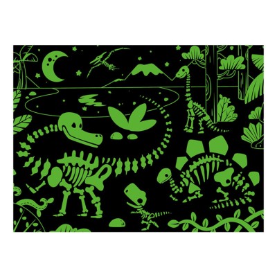 Mathv Glow in the Dark: The Night Of The Missing Roar Puzzle JS-025