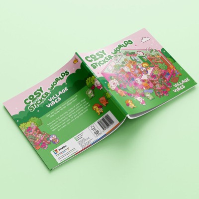 Mathv Cosy Sticker Worlds: Village Vibes KAL-55