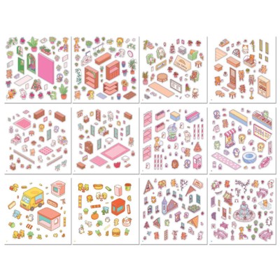 Mathv Cosy Sticker Worlds: Village Vibes KAL-55