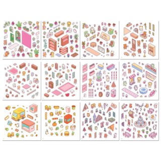 Mathv Cosy Sticker Worlds: Village Vibes KAL-55