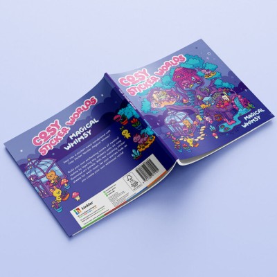 Mathv Cosy Sticker Worlds: Magical Whimsy KAL-56