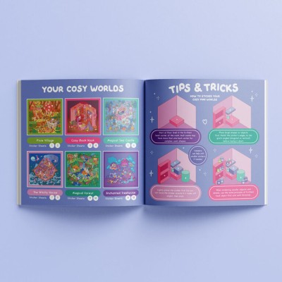 Mathv Cosy Sticker Worlds: Magical Whimsy KAL-56