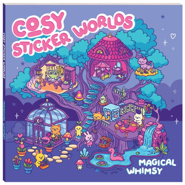 Mathv Cosy Sticker Worlds: Magical Whimsy KAL-56