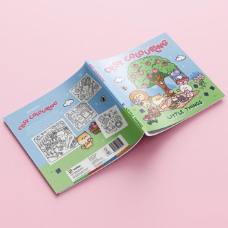 Mathv Art Maker Cosy Colouring: Little Things Colouring Book KAL-40