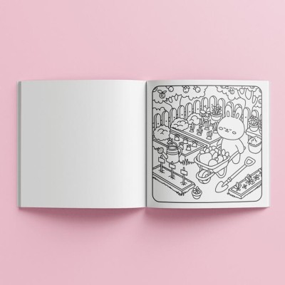 Mathv Art Maker Cosy Colouring: Little Things Colouring Book KAL-40