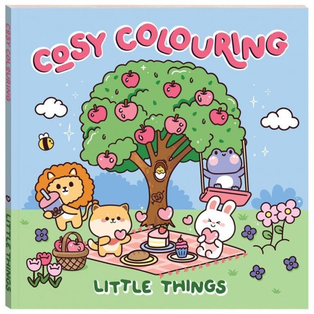 Mathv Art Maker Cosy Colouring: Little Things Colouring Book KAL-40