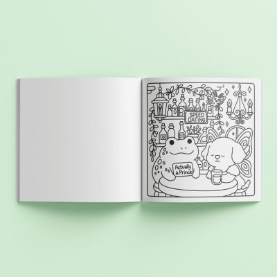 Mathv Art Maker Cosy Colouring: Magic Mischief Colouring Book KAL-41