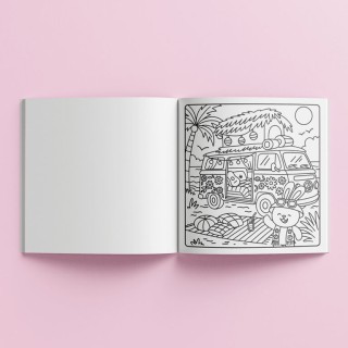 Mathv Art Maker Cosy Colouring: Sunshine Fun Colouring Book KAL-42