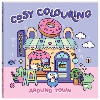 Mathv Art Maker Cosy Colouring: Around Town Colouring Book KAL-39