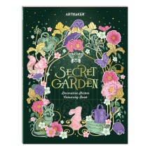 Mathv Art Maker Sticker Colouring Book: Secret Garden KAL-44