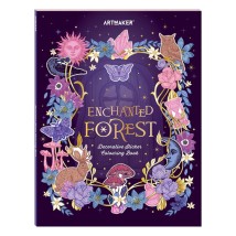 Mathv Art Maker Sticker Colouring Book: Enchanted Forest KAL-43