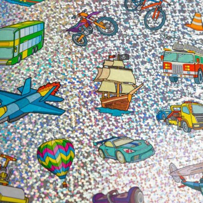 Bookoli Megatastic Colouring: Vehicles Colouring Book MEG-10